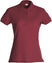 Basic Polo Lady Clique 028231 Polo femme :minimum 5 pièces Clique Bordeaux XS 