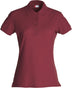 Basic Polo Lady Clique 028231 Polo femme :minimum 5 pièces Clique Bordeaux XS 