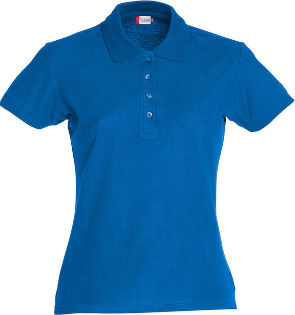 Basic Polo Lady Clique 028231 Polo femme :minimum 5 pièces Clique Bleu Royal XS 