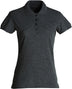 Basic Polo Lady Clique 028231 Polo femme :minimum 5 pièces Clique Gris Anthracite XS 