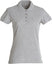 Basic Polo Lady Clique 028231 Polo femme :minimum 5 pièces Clique Gris mélangé XS 