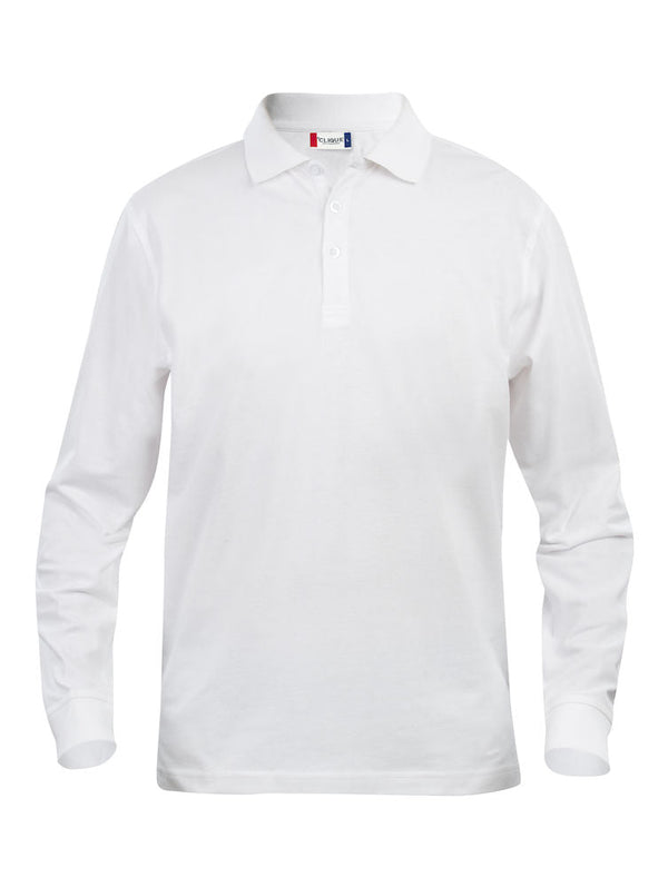 Classic Lincoln L/S Clique 028245 Polo homme:minimum 5 pièces Clique Blanc XS 