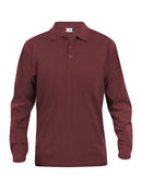 Classic Lincoln L/S Clique 028245 Polo homme:minimum 5 pièces Clique Bordeaux XS 