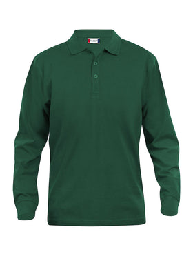 Classic Lincoln L/S Clique 028245 Polo homme:minimum 5 pièces Clique Vert bouteille XS 