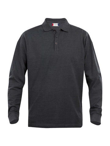 Classic Lincoln L/S Clique 028245 Polo homme:minimum 5 pièces Clique Gris Anthracite XS 