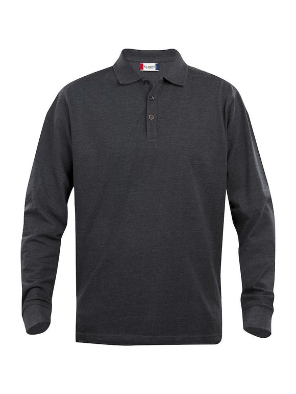 Classic Lincoln L/S Clique 028245 Polo homme:minimum 5 pièces Clique Gris Anthracite XS 