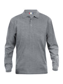 Classic Lincoln L/S Clique 028245 Polo homme:minimum 5 pièces Clique Gris clair XS 