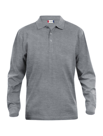 Classic Lincoln L/S Clique 028245 Polo homme:minimum 5 pièces Clique Gris clair XS 