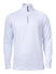 Coos bay half zip- 358400 Pull homme:minimum 5 pièces Cutter & buck Blanc S 