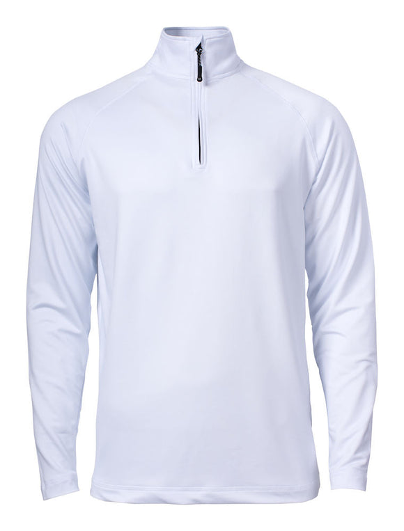Coos bay half zip- 358400 Pull homme:minimum 5 pièces Cutter & buck Blanc S 