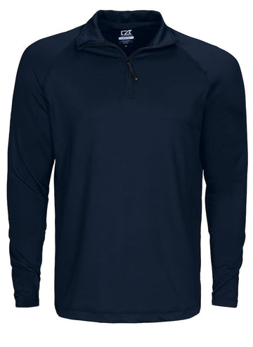 Coos bay half zip- 358400 Pull homme:minimum 5 pièces Cutter & buck Marine S 