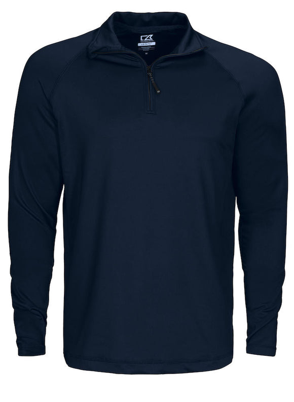 Coos bay half zip- 358400 Pull homme:minimum 5 pièces Cutter & buck Marine S 