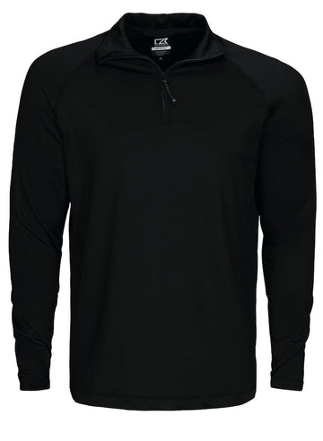Coos bay half zip- 358400 Pull homme:minimum 5 pièces Cutter & buck Noir S 