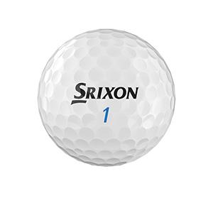 Balles srixon AD333 personnalisées - blanche ou jaune balle de golf srixon blanche 