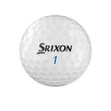 balles srixon personnalisée soft feel minimum de commande : 12 douzaines srixon Blanc 