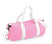 Sac de voyage contrasté Original Barrel Bag-BG144 sac de sport : minimum 2 pièces Bag Base Rose/Blanc 
