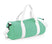 Sac de voyage contrasté Original Barrel Bag-BG144 sac de sport : minimum 2 pièces Bag Base Vert menthe/Blanc 
