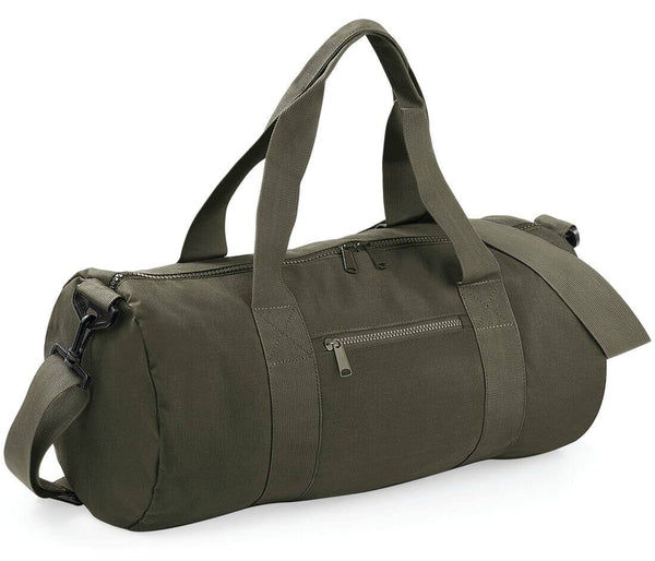 Sac de voyage contrasté Original Barrel Bag-BG144 sac de sport : minimum 2 pièces Bag Base Vert militaire 