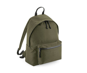 Sac à dos en matériaux recyclés - BG285 sac de voyage: minimum 2 pièces Bag Base Vert militaire 