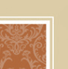 Packaging personnalisé thème Baroque boite customisé Titleist beige/sienna 