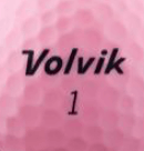 Balles Volvik Vimat personnalisées balle de golf Volvik Rose 
