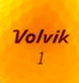 Balles Volvik Vivid personnalisées balle de golf Volvik Orange light 