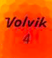 Balles Volvik Vivid personnalisées balle de golf Volvik Orange 