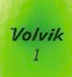 Balles Volvik Vivid personnalisées balle de golf Volvik Verte 
