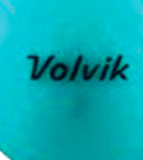Balles Volvik Vivid personnalisées balle de golf Volvik Mint bleu 