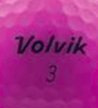 Balles Volvik Vivid personnalisées balle de golf Volvik Violet 