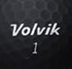 Balles Volvik Vivid personnalisées balle de golf Volvik Noir 