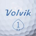 Balles Volvik S3 personnalisées balle de golf Volvik Blanc 