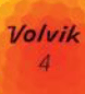 Balles Volvik des coffrets de 6 balles vivid personnalisées balle de golf Volvik Orange 