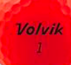Balles Volvik des coffrets de 6 balles vivid personnalisées balle de golf Volvik Rouge 