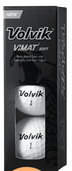 Balles Volvik Vimat personnalisées minimum de commande : 8 douzaines Volvik Blanche 