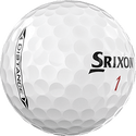 Balles srixon Distance 10 personnalisées - balle de golf srixon Blanc 