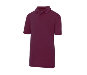Kids Cool Polo - JC040J polo junior Just Cool Burgundi 3-4 ans 