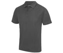 Cool Polo - JC040 polo homme Just Cool Charcoal S 
