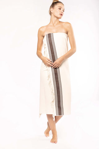 Serviette Fouta K128 linge de maison: 2 pièces minimum Kariban 