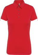 Polo personnalisé manches courtes classique golf- K263 polo femme Kariban rouge S 