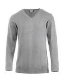 Pull Aston col V - 021174 pull homme Clique Gris S 