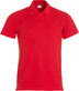 polo coton simple équipe- 028232 polo junior Clique Rouge 100 