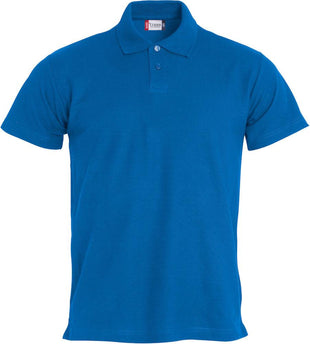polo coton simple équipe- 028232 polo junior Clique Bleu 100 
