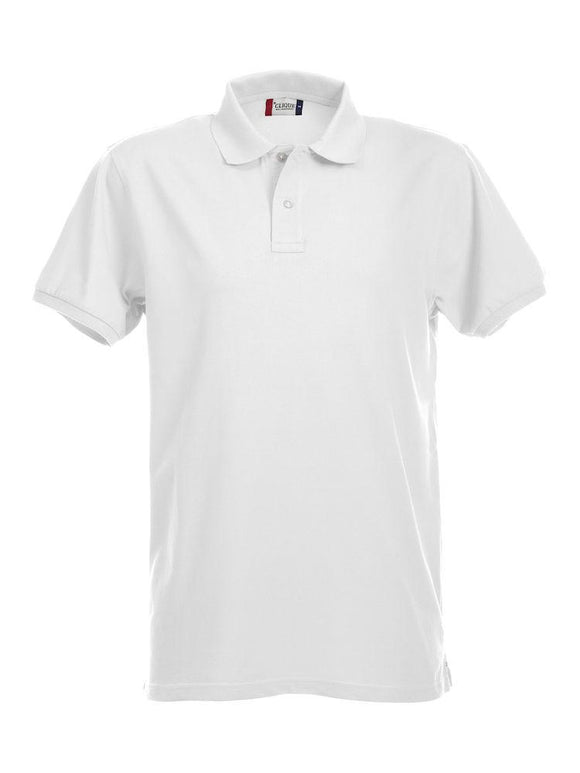 Polo golf coton premium - 028240 polo homme Clique XS Blanc 