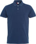 Polo golf coton premium - 028240 polo homme Clique XS Melange bleu 
