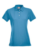 Polo golf coton premium - 028241 polo femme:minimum 5 pièces Clique Turquoise M 