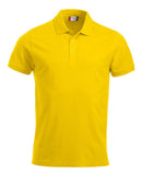 Polo coton lincoln en couleur - 028244 polo homme Clique Citron XS 