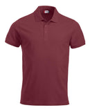 Polo coton lincoln classic color - 028244 polo homme Clique Bordeaux XS 