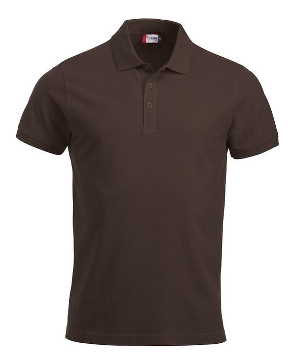 Polo coton lincoln classic color - 028244 polo homme Clique Marron XS 