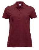 polo Marion - classic color 028246 polo femme Clique Bordeaux XS 